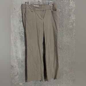 Michael Kors Brown Houndstooth Pants